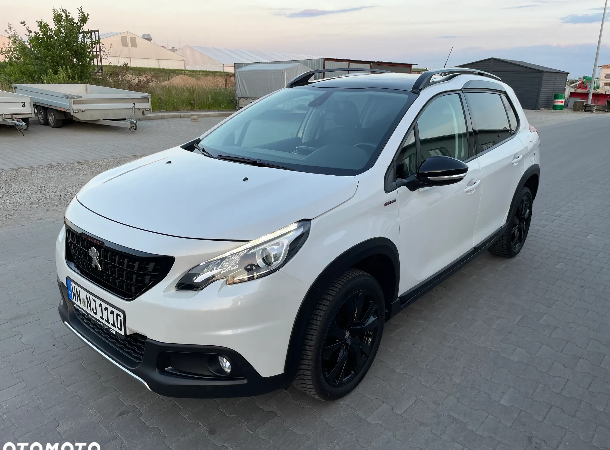 Peugeot 2008 cena 53900 przebieg: 40000, rok produkcji 2019 z Gostyń małe 326